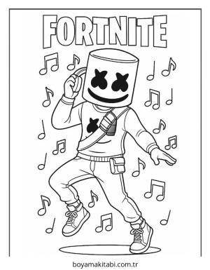 Fortnite Boyama