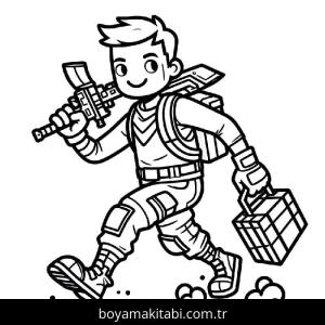 Fortnite boyama sayfası – ücretsiz yazdır, boyama etkinliği