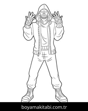 Fortnite boyama sayfası – yaratıcılığı geliştirir, keyifli zaman