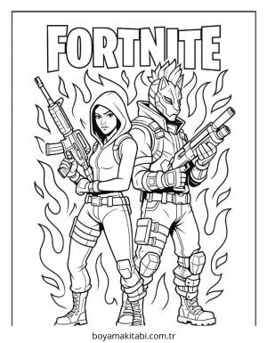 Fortnite Boyama