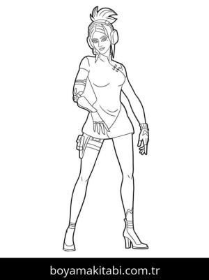 Fortnite boyama sayfası – okul öncesi, evde etkinlik