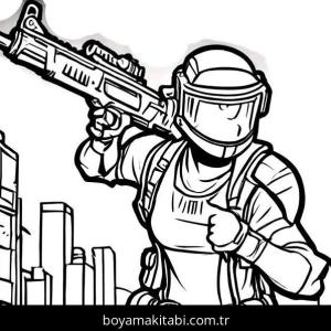 Fortnite boyama sayfası,  coloring page, , 