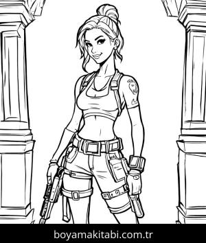 Fortnite boyama sayfası,  coloring page, , 