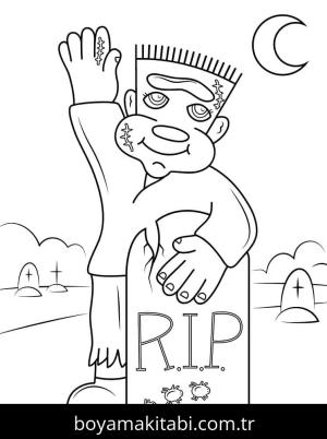 Frankenstein Boyama