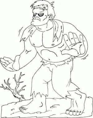 Frankenstein boyama sayfası,  coloring page, Frankenstein yürüyüş, 