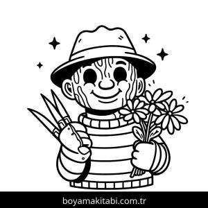 Freddy Krueger Boyama