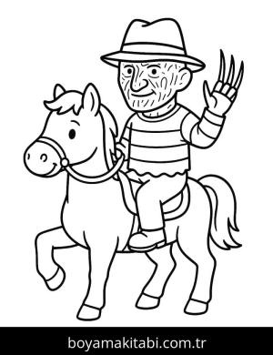 Freddy Krueger Boyama
