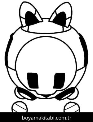 Free Fire boyama sayfası – çocuklar için, çizgi film temalı