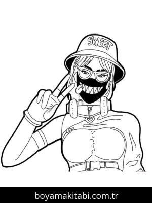 Free Fire boyama sayfası – ücretsiz yazdır, boyama etkinliği
