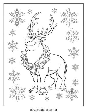 Frozen (Karlar Ülkesi) Boyama