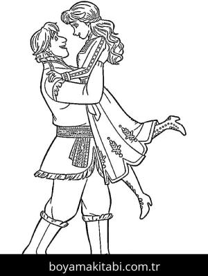 Frozen (Karlar Ülkesi) Boyama