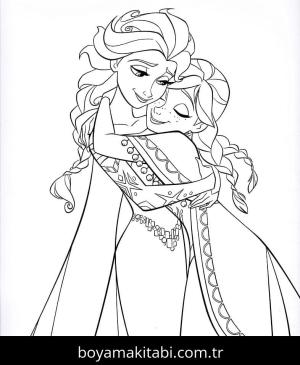 Frozen (Karlar Ülkesi) Boyama