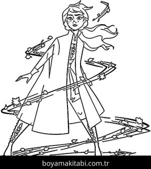 Frozen (Karlar Ülkesi) boyama sayfası – boyama etkinliği, çocuk aktivitesi