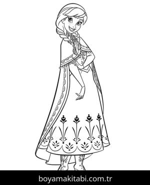 Frozen (Karlar Ülkesi) Boyama