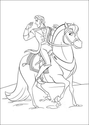 Frozen (Karlar Ülkesi) boyama sayfası,  coloring page, Hans Sürme Sitron, 