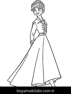 Frozen (Karlar Ülkesi) Boyama