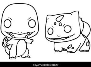 Funko Pop boyama sayfası – PDF indir, sevimli karakter