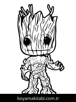 Funko Pop boyama sayfası – yaratıcılığı geliştirir, keyifli zaman