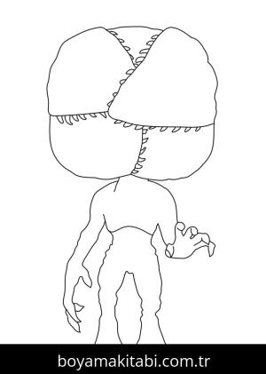 Funko Pop boyama sayfası – eğlenceli etkinlik, el becerilerini geliştirir