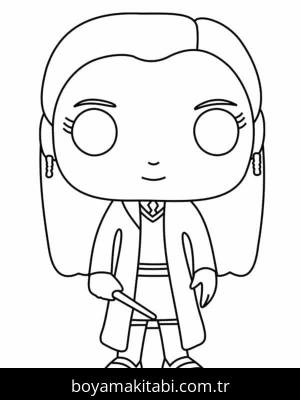 Funko Pop boyama sayfası – el becerilerini geliştirir, boyama çalışması