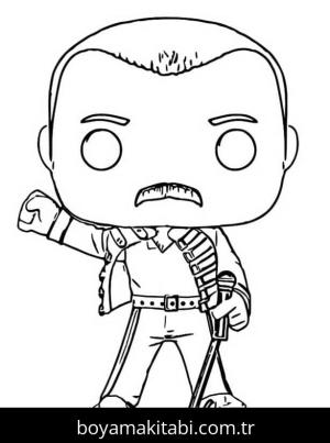 Funko Pop boyama sayfası – boyama etkinliği, çocuk aktivitesi