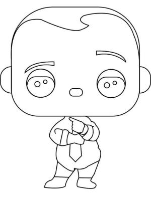 Funko boyama sayfası,  coloring page, Patron Bebek Funko, 