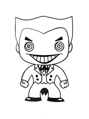 Funko boyama sayfası,  coloring page, Joker Funko, 