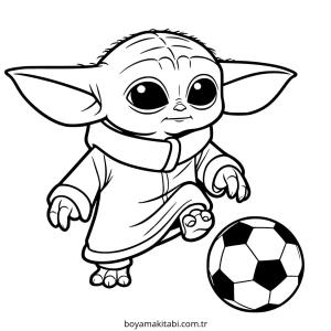 Futbol boyama sayfası – eğitici aktivite, yaratıcılık