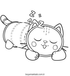 Gabby Dollhouse boyama sayfası – boyama etkinliği, çocuk aktivitesi