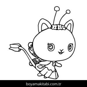 Gabby'nin Hayal Evi boyama sayfası – boyama etkinliği, çocuk aktivitesi