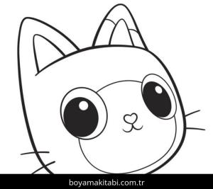 Gabby'nin Hayal Evi boyama sayfası – boyama çalışması, yaratıcılığı geliştirir