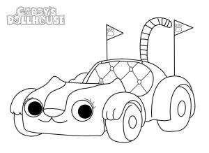 Gabby nin Hayal Evi boyama sayfası,  coloring page, Gabby’nin Bebek Evi Carlita, 