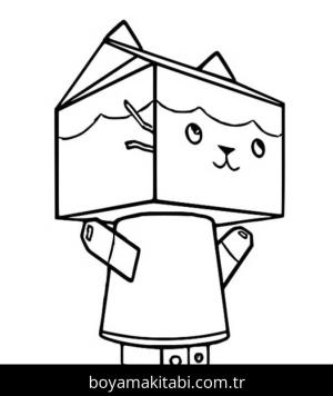 Gabby'nin Hayal Evi boyama sayfası – kolay boyama, eğitici aktivite