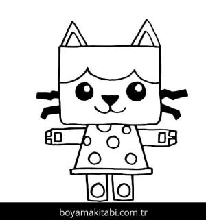 Gabby'nin Hayal Evi boyama sayfası – yaratıcılık, eğlenceli etkinlik