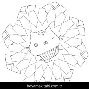 Gabby'nin Hayal Evi boyama sayfası – yaratıcılığı geliştirir, keyifli zaman