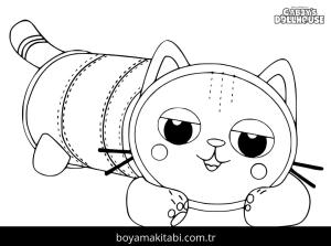 Gabby'nin Hayal Evi boyama sayfası – el becerilerini geliştirir, boyama çalışması