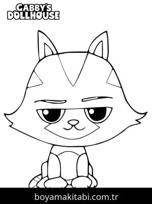 Gabby'nin Hayal Evi boyama sayfası – eğitici aktivite, yaratıcılık