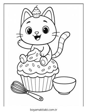 Gabby boyama sayfası – yaratıcılığı geliştirir, keyifli zaman