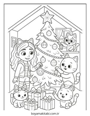 Gabby boyama sayfası – ücretsiz yazdır, boyama etkinliği