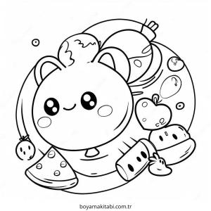 Gacha Club boyama sayfası – yaratıcılık, eğlenceli etkinlik