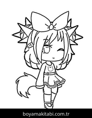 Gacha Life boyama sayfası – yaratıcılığı geliştirir, keyifli zaman