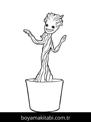 Galaksinin Koruyucuları boyama sayfası – renkli çizimler, okul öncesi