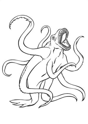 Galaksinin Koruyucuları boyama sayfası,  coloring page, Monster Abilisk, 