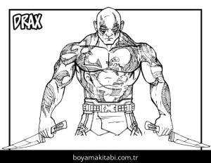 Galaksinin Koruyucuları boyama sayfası – çocuklar için, çizgi film temalı