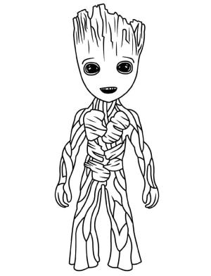 Galaksinin Koruyucuları boyama sayfası,  coloring page, Mutlu Groot, 