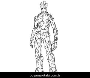 Galaksinin Koruyucuları boyama sayfası – eğitici aktivite, yaratıcılık