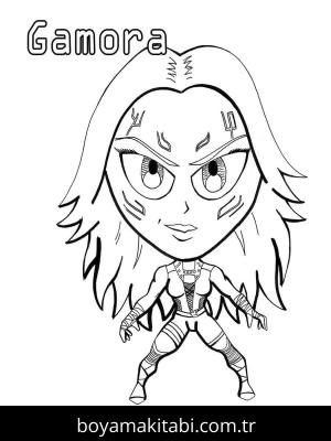 Galaksinin Koruyucuları boyama sayfası – sanatsal çalışma, çocuklar için