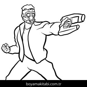 Galaksinin Koruyucuları boyama sayfası – yaratıcılığı geliştirir, keyifli zaman