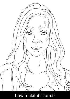 Galaksinin Koruyucuları boyama sayfası – boyama etkinliği, çocuk aktivitesi