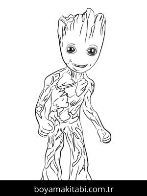 Galaksinin Koruyucuları boyama sayfası – ücretsiz yazdır, boyama etkinliği